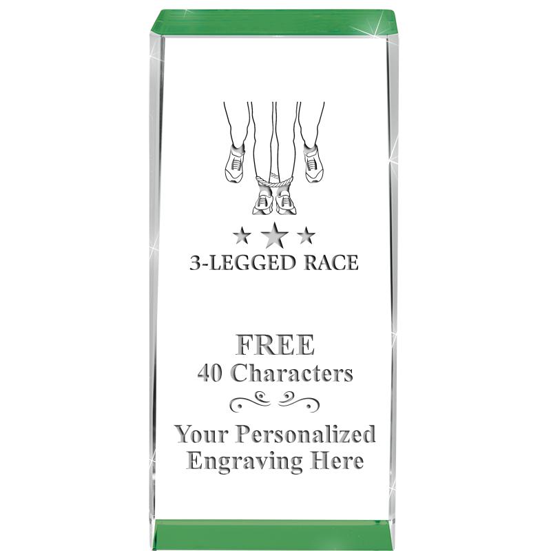 4.5" SPOTLIGHT GREEN CRYSTAL