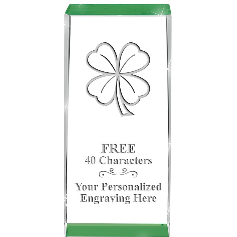 4.5" SPOTLIGHT GREEN CRYSTAL