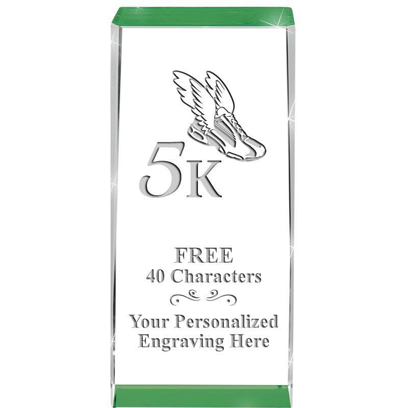 4.5" SPOTLIGHT GREEN CRYSTAL