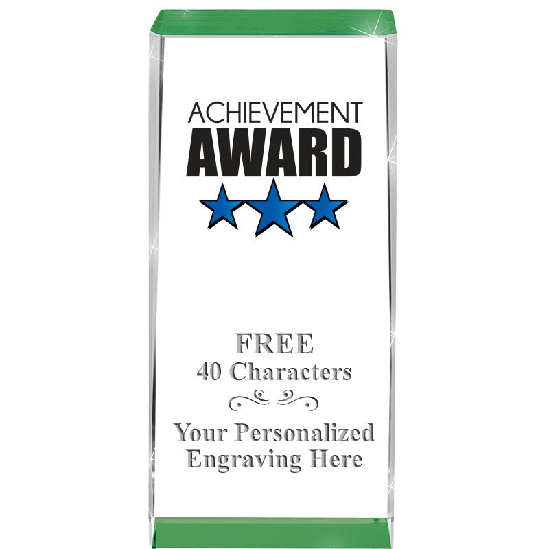 4.5" SPOTLIGHT GREEN CRYSTAL