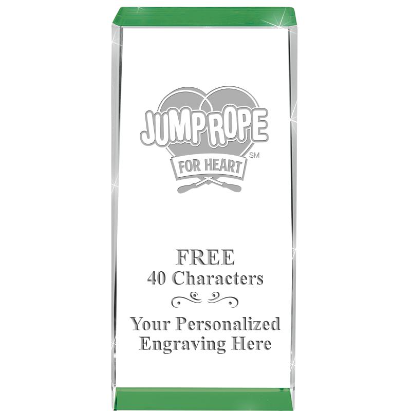 4.5" SPOTLIGHT GREEN CRYSTAL