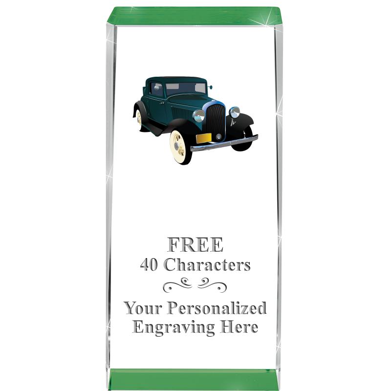 4.5" SPOTLIGHT GREEN CRYSTAL