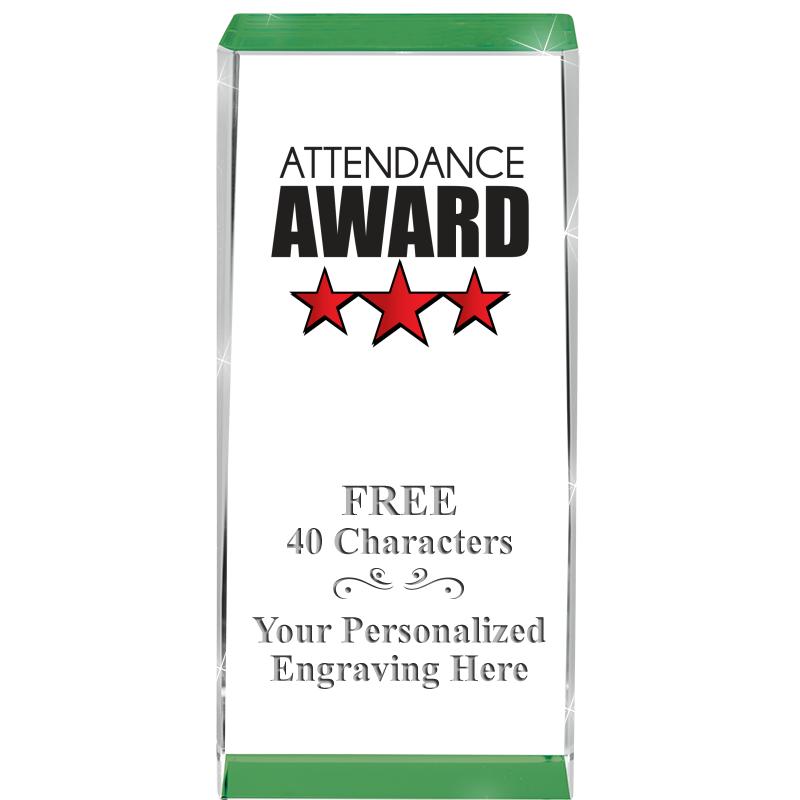 4.5" SPOTLIGHT GREEN CRYSTAL