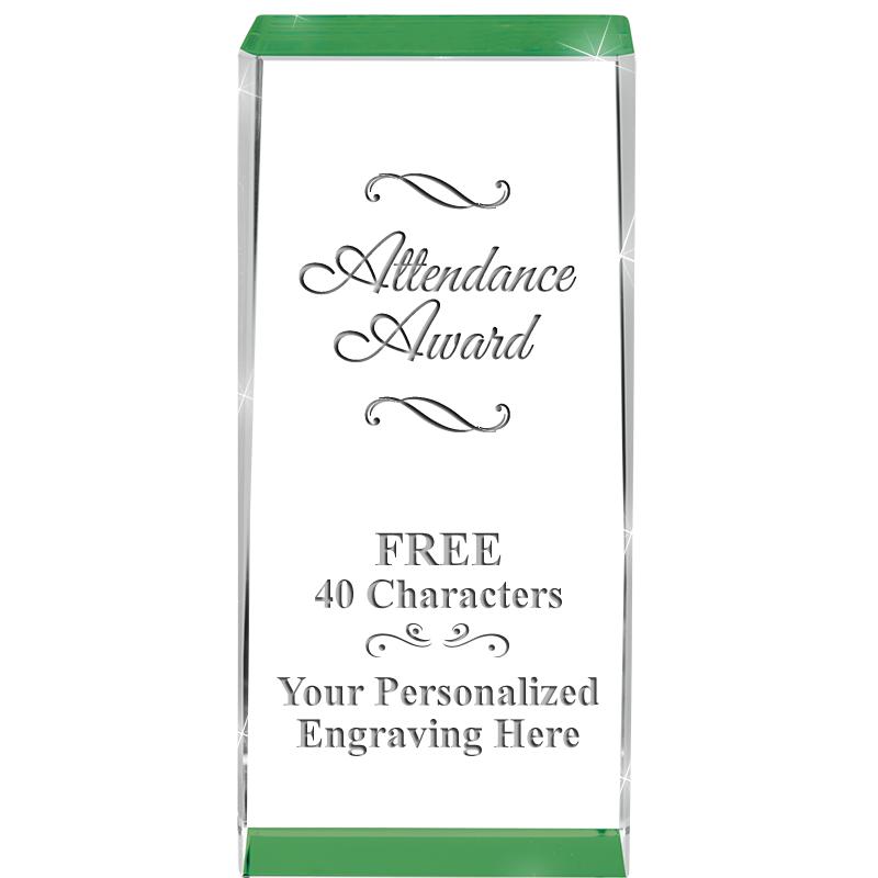 4.5" SPOTLIGHT GREEN CRYSTAL