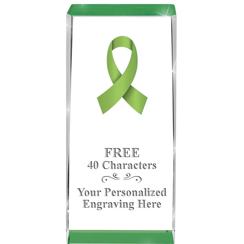 4.5" SPOTLIGHT GREEN CRYSTAL