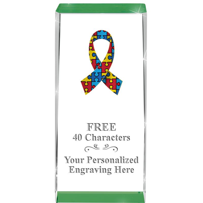 4.5" SPOTLIGHT GREEN CRYSTAL