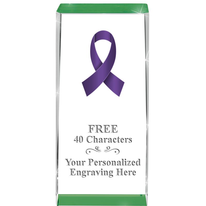 4.5" SPOTLIGHT GREEN CRYSTAL