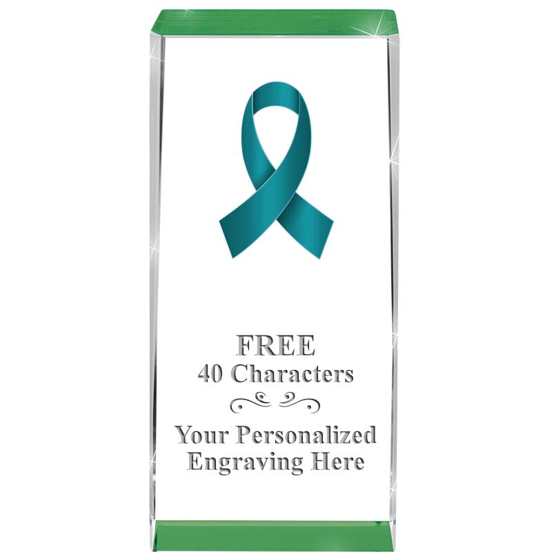 4.5" SPOTLIGHT GREEN CRYSTAL