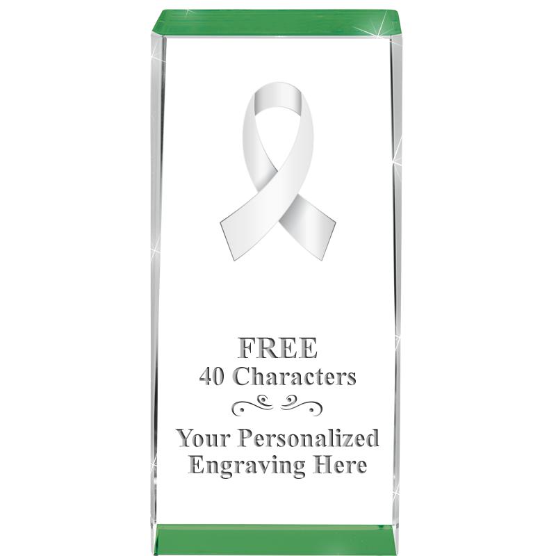 4.5" SPOTLIGHT GREEN CRYSTAL