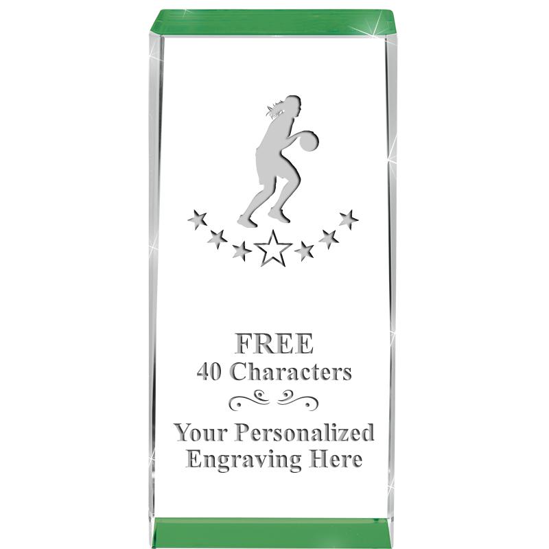 4.5" SPOTLIGHT GREEN CRYSTAL