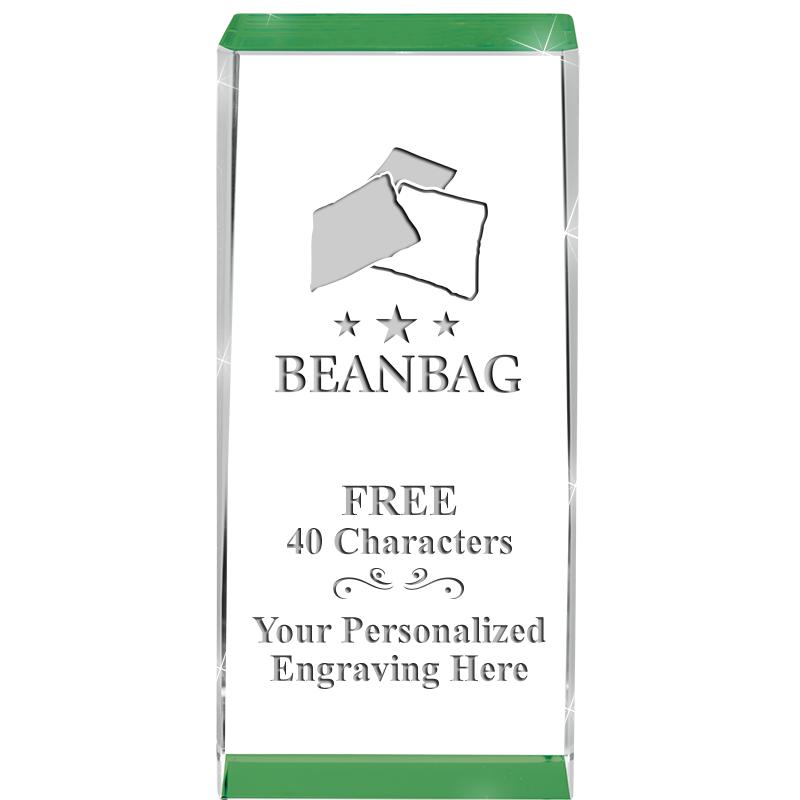 4.5" SPOTLIGHT GREEN CRYSTAL