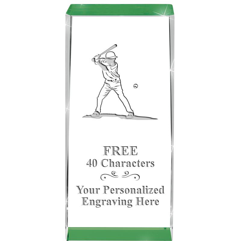 4.5" SPOTLIGHT GREEN CRYSTAL