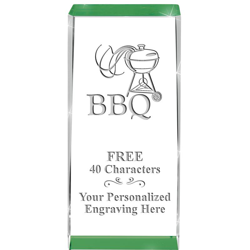 4.5" SPOTLIGHT GREEN CRYSTAL