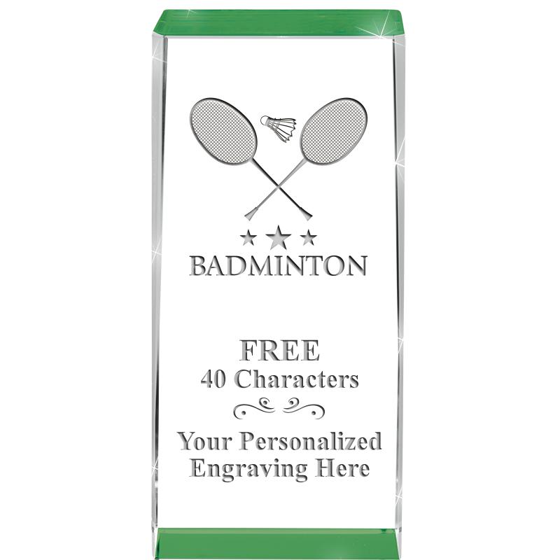 4.5" SPOTLIGHT GREEN CRYSTAL