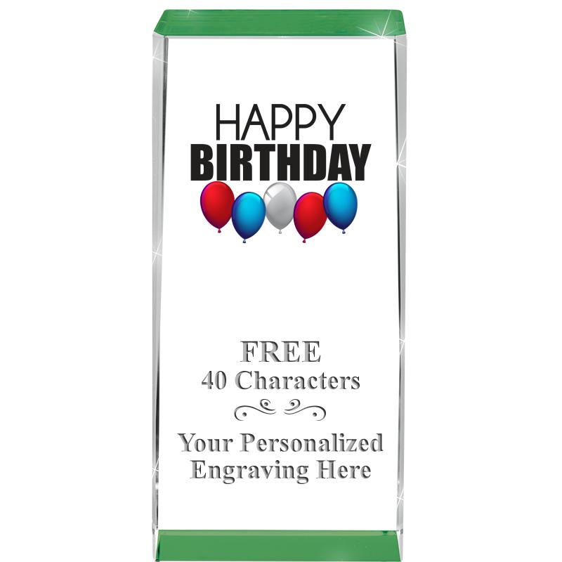 4.5" SPOTLIGHT GREEN CRYSTAL