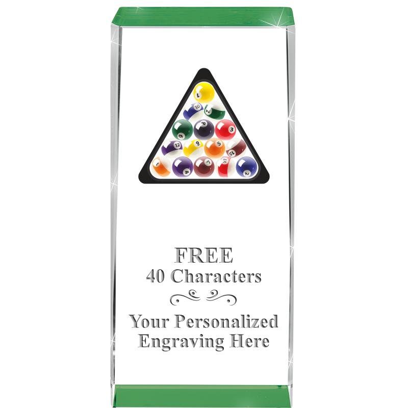 4.5" SPOTLIGHT GREEN CRYSTAL