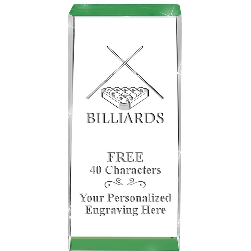 4.5" SPOTLIGHT GREEN CRYSTAL