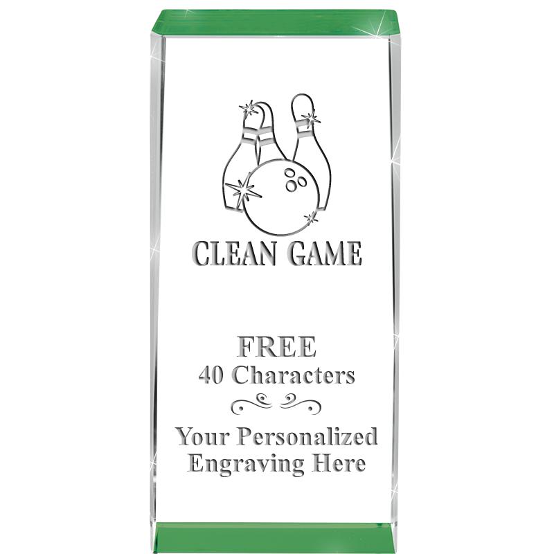 4.5" SPOTLIGHT GREEN CRYSTAL