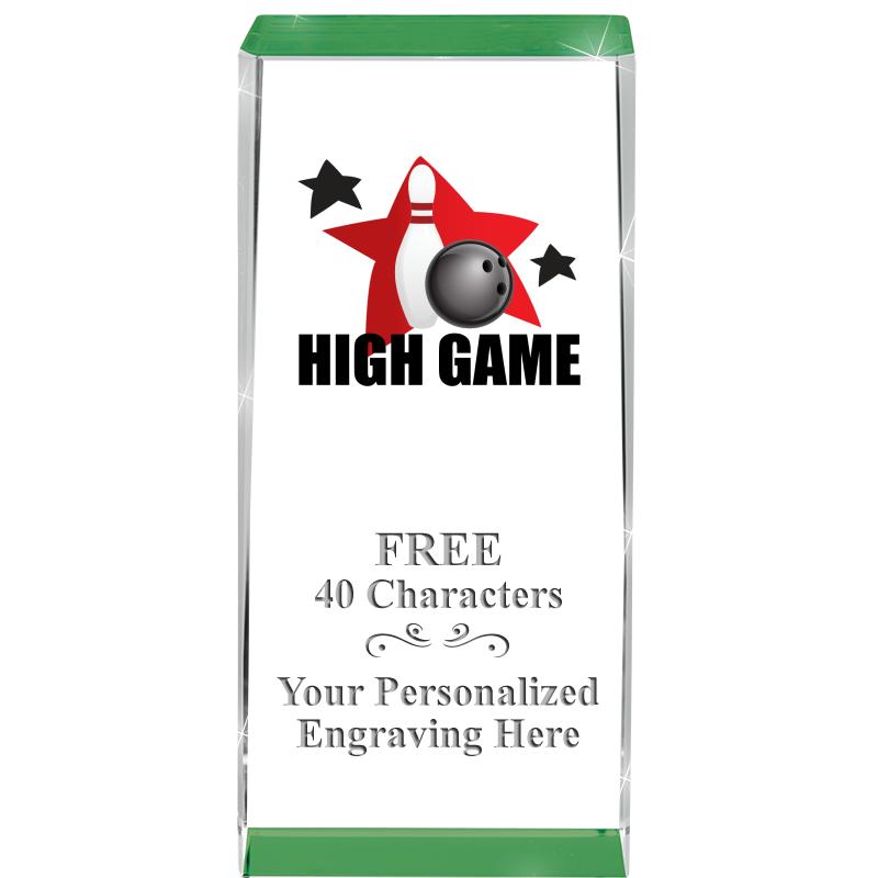 4.5" SPOTLIGHT GREEN CRYSTAL