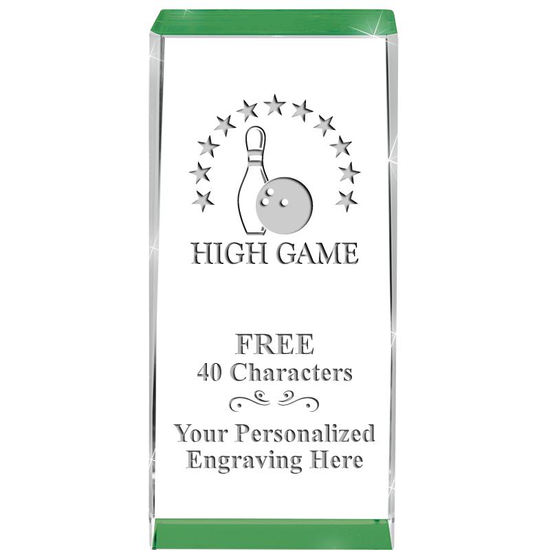 4.5" SPOTLIGHT GREEN CRYSTAL