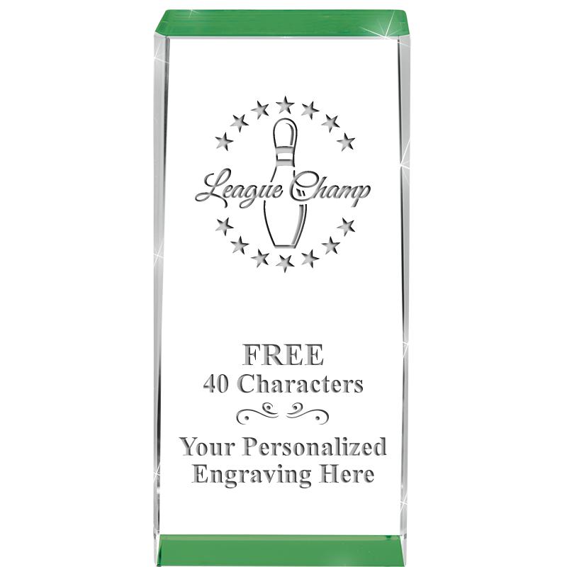 4.5" SPOTLIGHT GREEN CRYSTAL