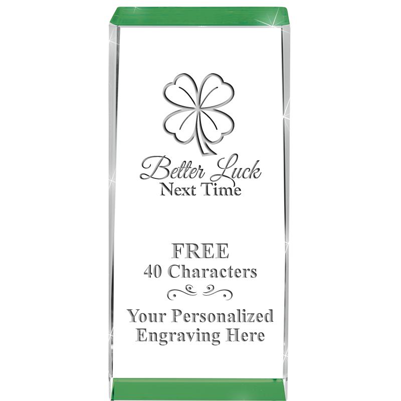 4.5" SPOTLIGHT GREEN CRYSTAL