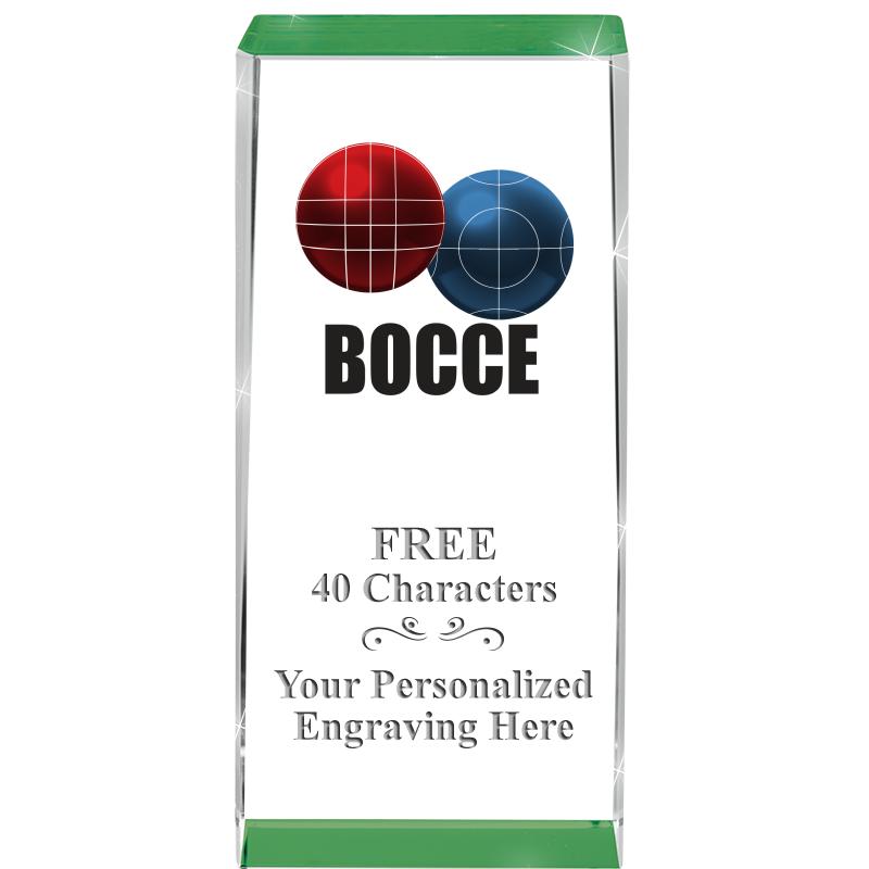 4.5" SPOTLIGHT GREEN CRYSTAL