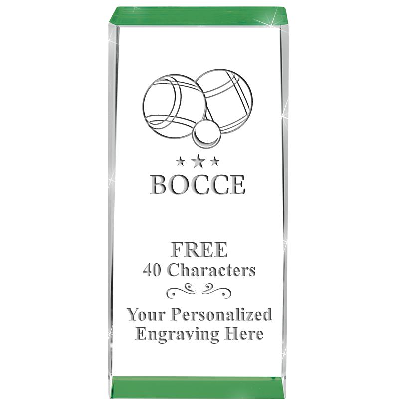 4.5" SPOTLIGHT GREEN CRYSTAL