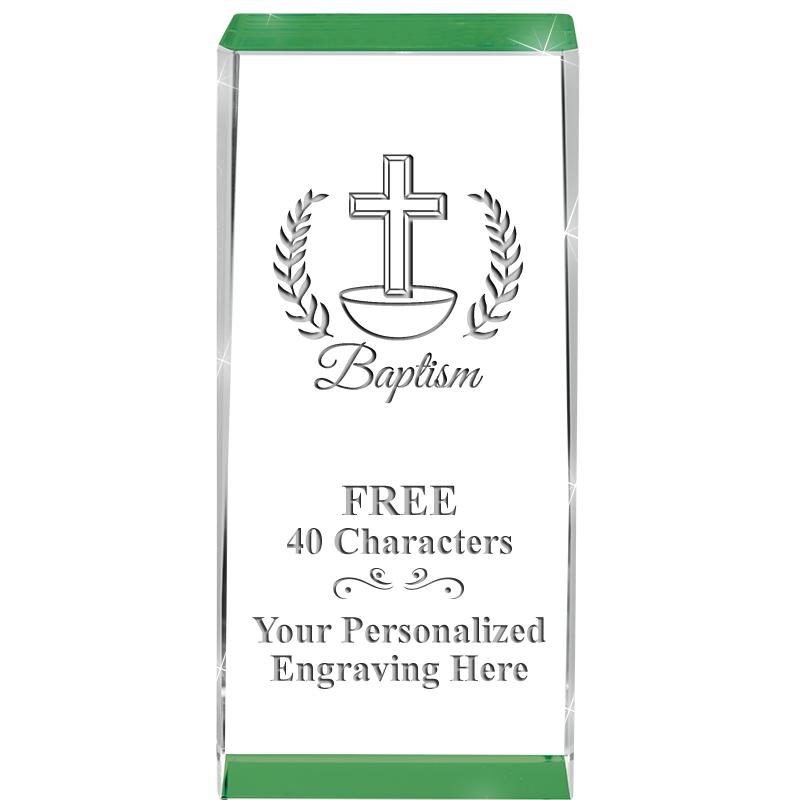 4.5" SPOTLIGHT GREEN CRYSTAL