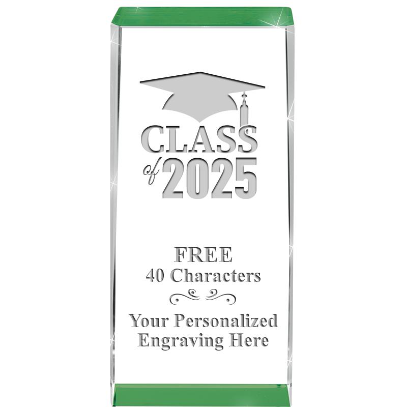 4.5" SPOTLIGHT GREEN CRYSTAL