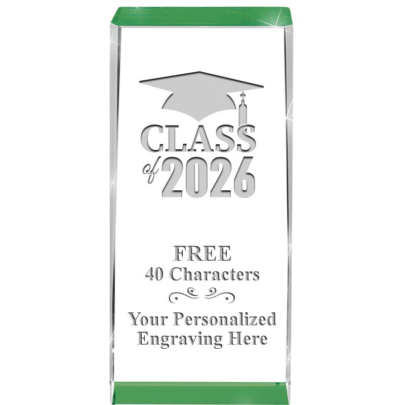 4.5" SPOTLIGHT GREEN CRYSTAL