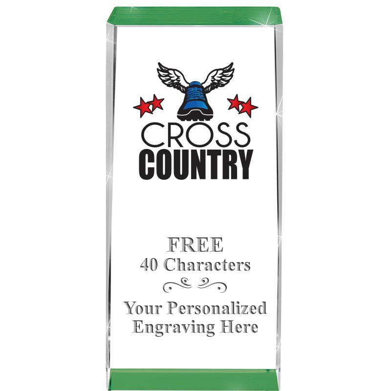 4.5" SPOTLIGHT GREEN CRYSTAL