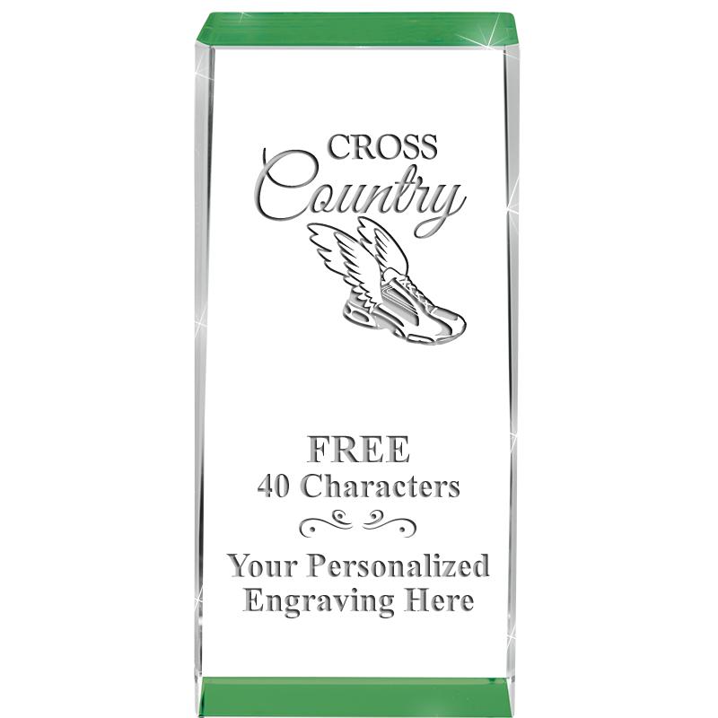 4.5" SPOTLIGHT GREEN CRYSTAL