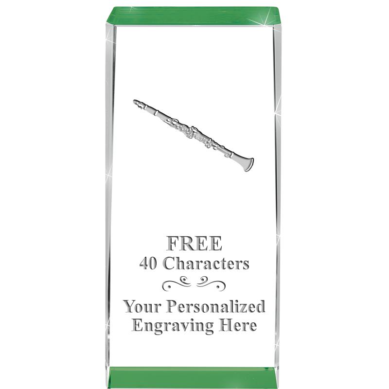 4.5" SPOTLIGHT GREEN CRYSTAL