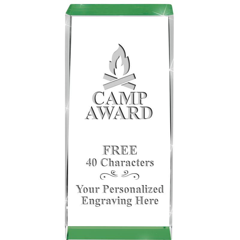 4.5" SPOTLIGHT GREEN CRYSTAL