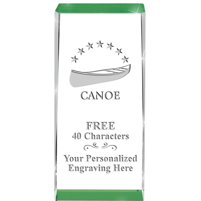 4.5" SPOTLIGHT GREEN CRYSTAL