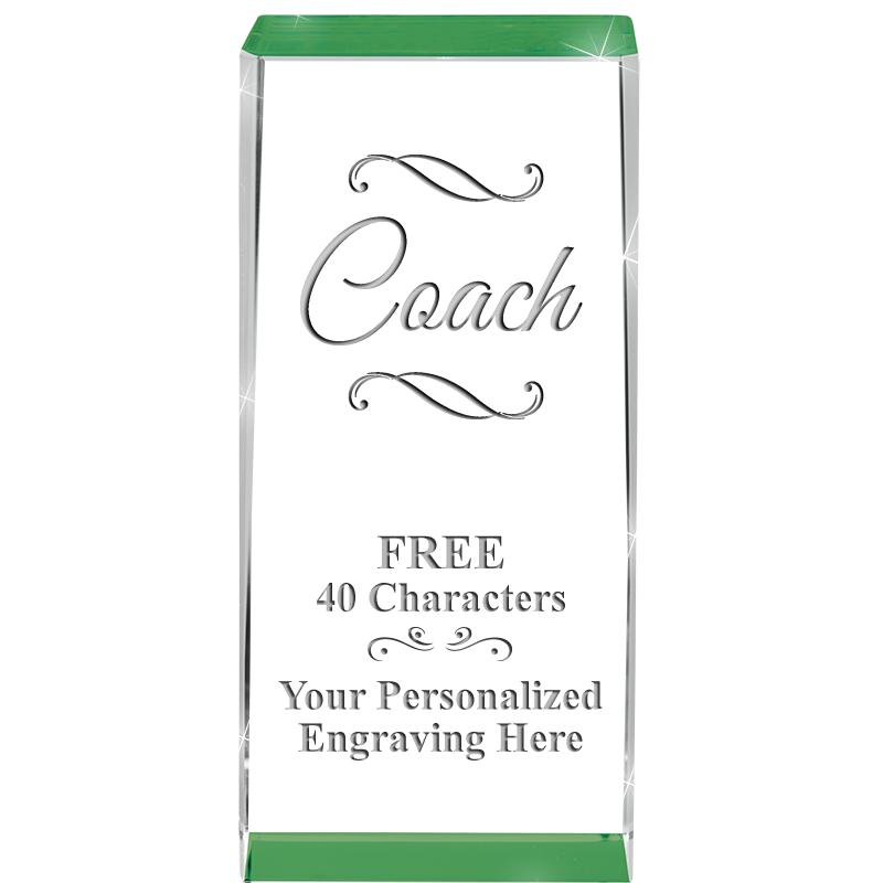 4.5" SPOTLIGHT GREEN CRYSTAL