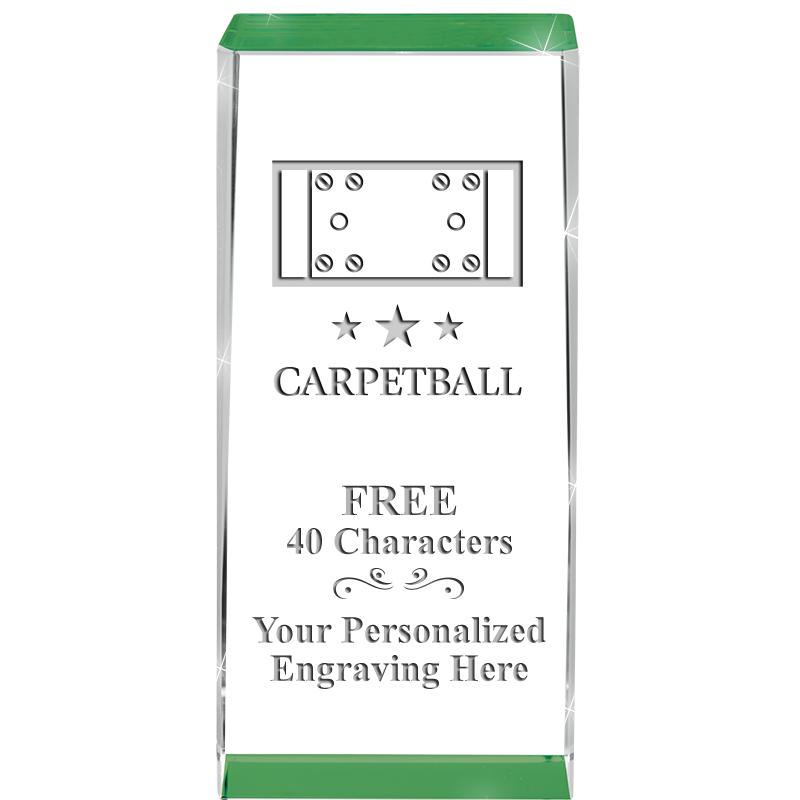 4.5" SPOTLIGHT GREEN CRYSTAL