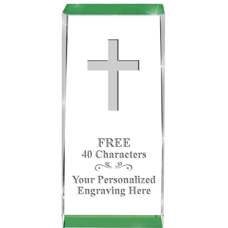 4.5" SPOTLIGHT GREEN CRYSTAL