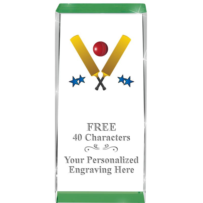 4.5" SPOTLIGHT GREEN CRYSTAL