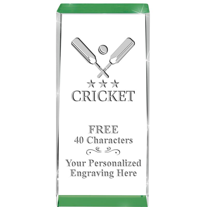 4.5" SPOTLIGHT GREEN CRYSTAL