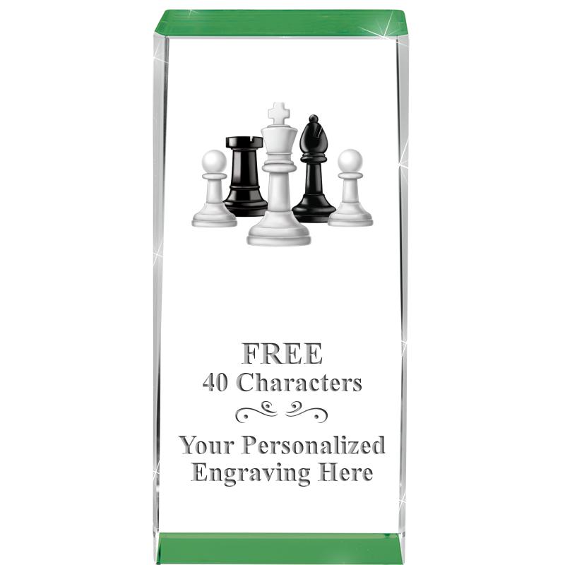 4.5" SPOTLIGHT GREEN CRYSTAL