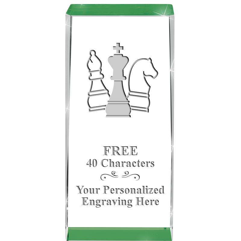 4.5" SPOTLIGHT GREEN CRYSTAL