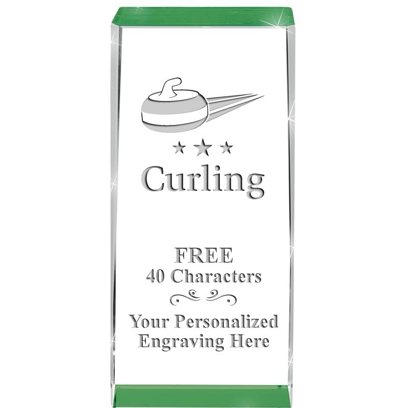 4.5" SPOTLIGHT GREEN CRYSTAL