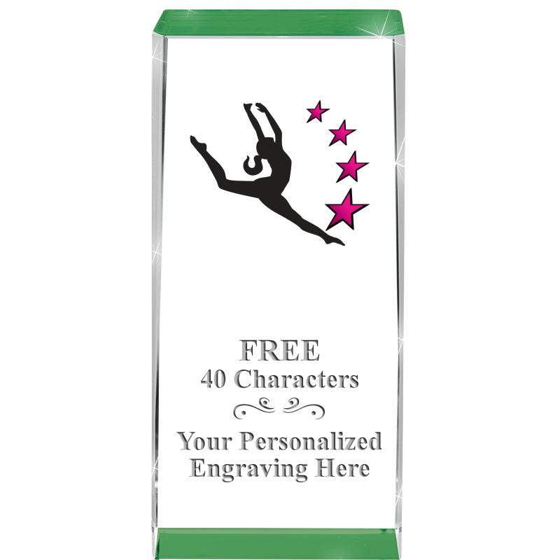 4.5" SPOTLIGHT GREEN CRYSTAL