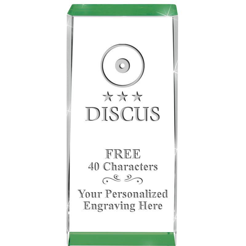 4.5" SPOTLIGHT GREEN CRYSTAL