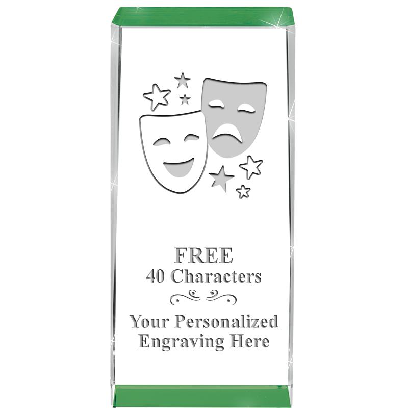 4.5" SPOTLIGHT GREEN CRYSTAL