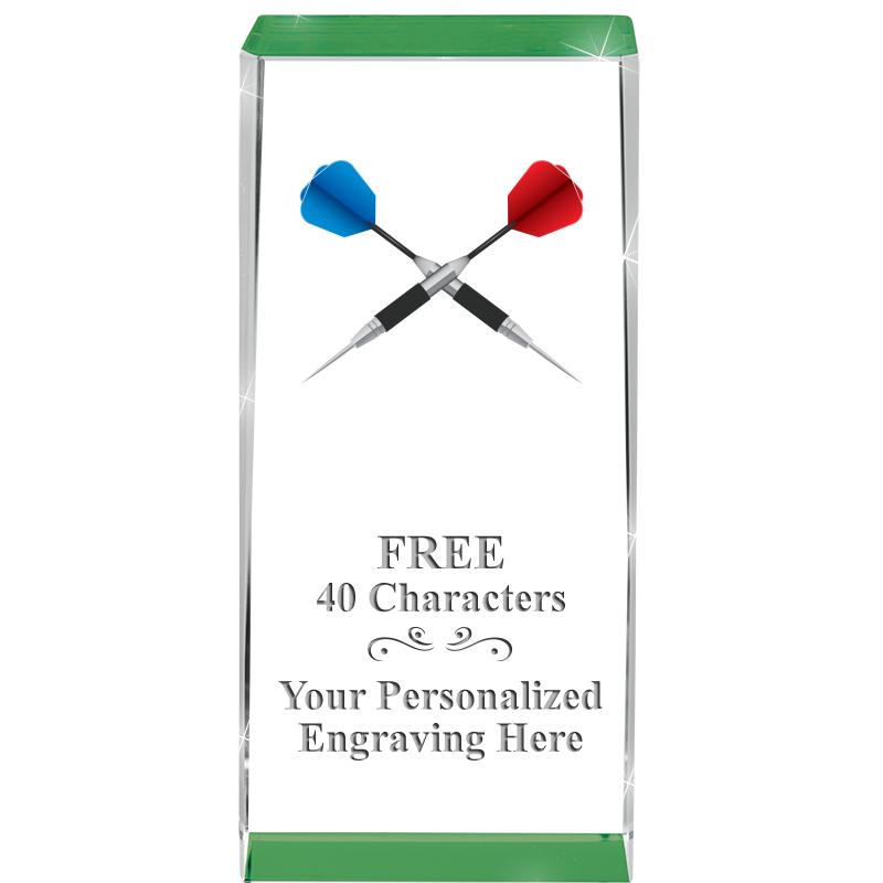 4.5" SPOTLIGHT GREEN CRYSTAL