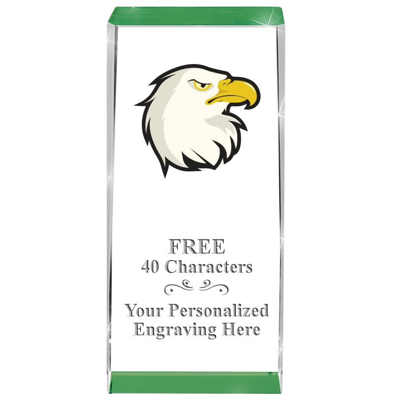 4.5" SPOTLIGHT GREEN CRYSTAL