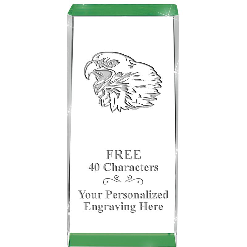 4.5" SPOTLIGHT GREEN CRYSTAL